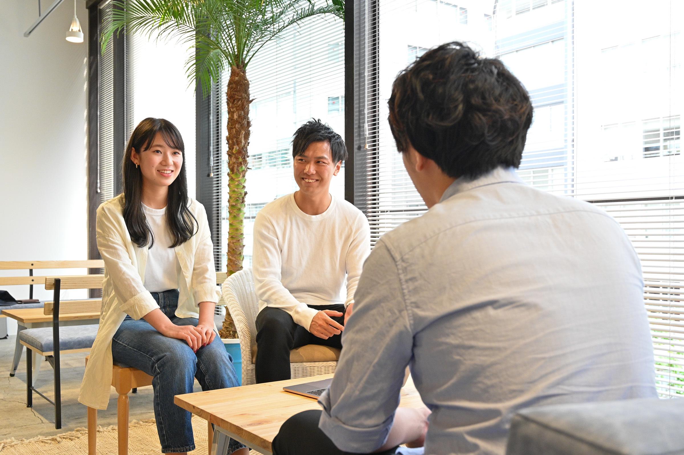 入社後は専任のタレマネ／営業／マスターが皆さんのキャリアを全力でサポートします。