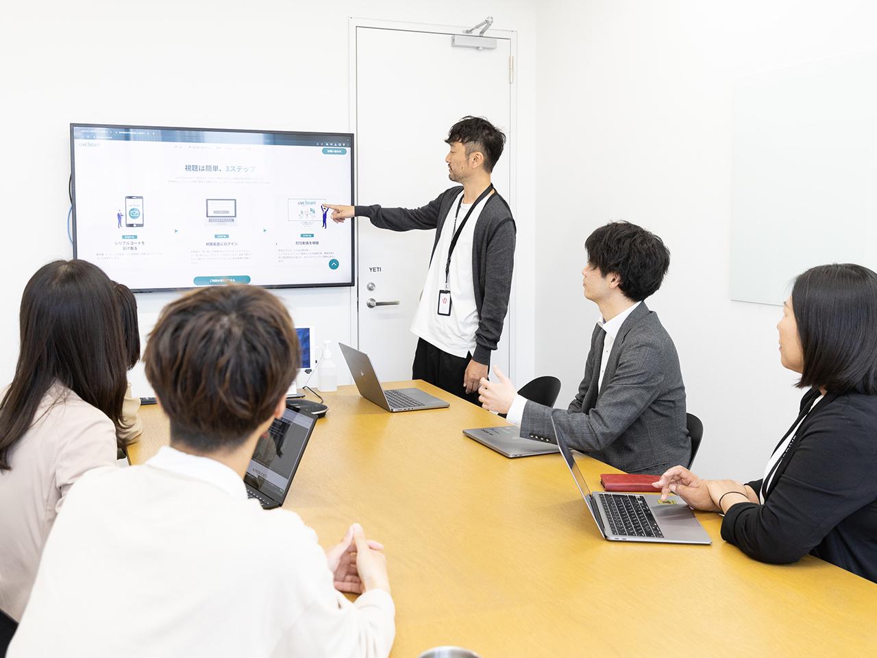 社内で勉強会を多数実施し、会社全体としてレベルアップしていくことを目指す。