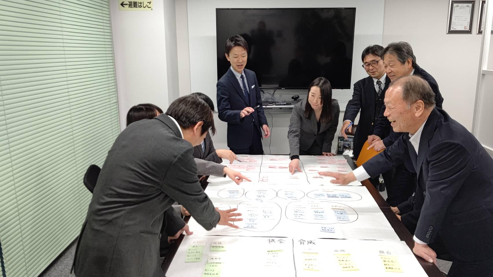 営業拠点になっている東京本社の様子。