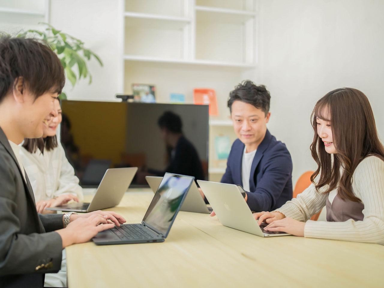 少数精鋭でスペシャリストぞろい。