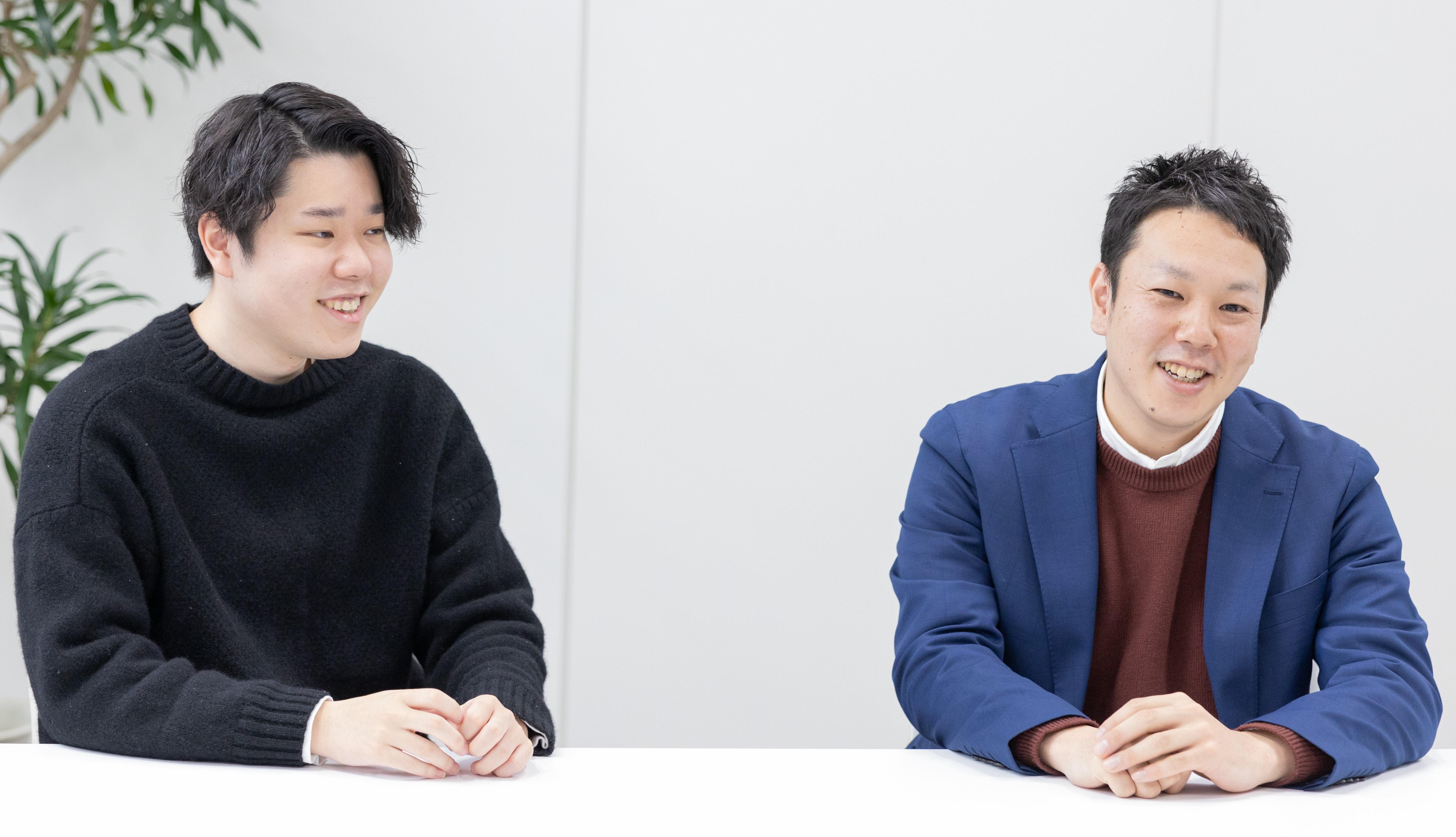 年齢に関係なく、意見や意思があればどんどん上流から任せてもらえるフラットな組織だ。