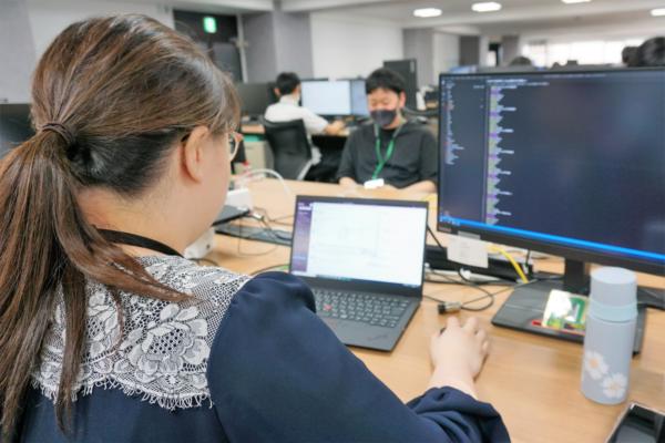 募集している求人：フロントエンドエンジニア（企業向け健康管理サービス）