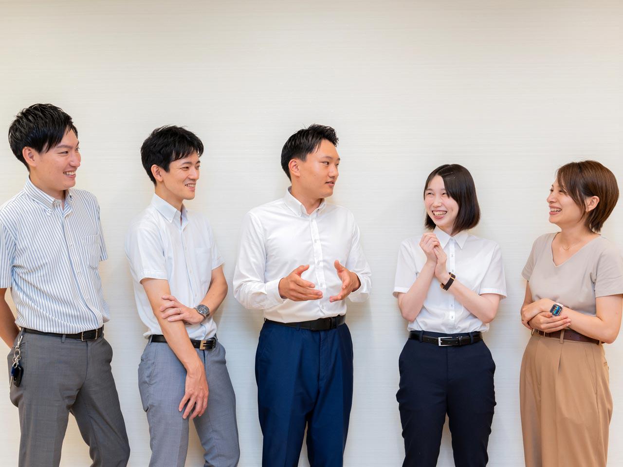 グループ全体で適材適所を図っているのが特徴的。