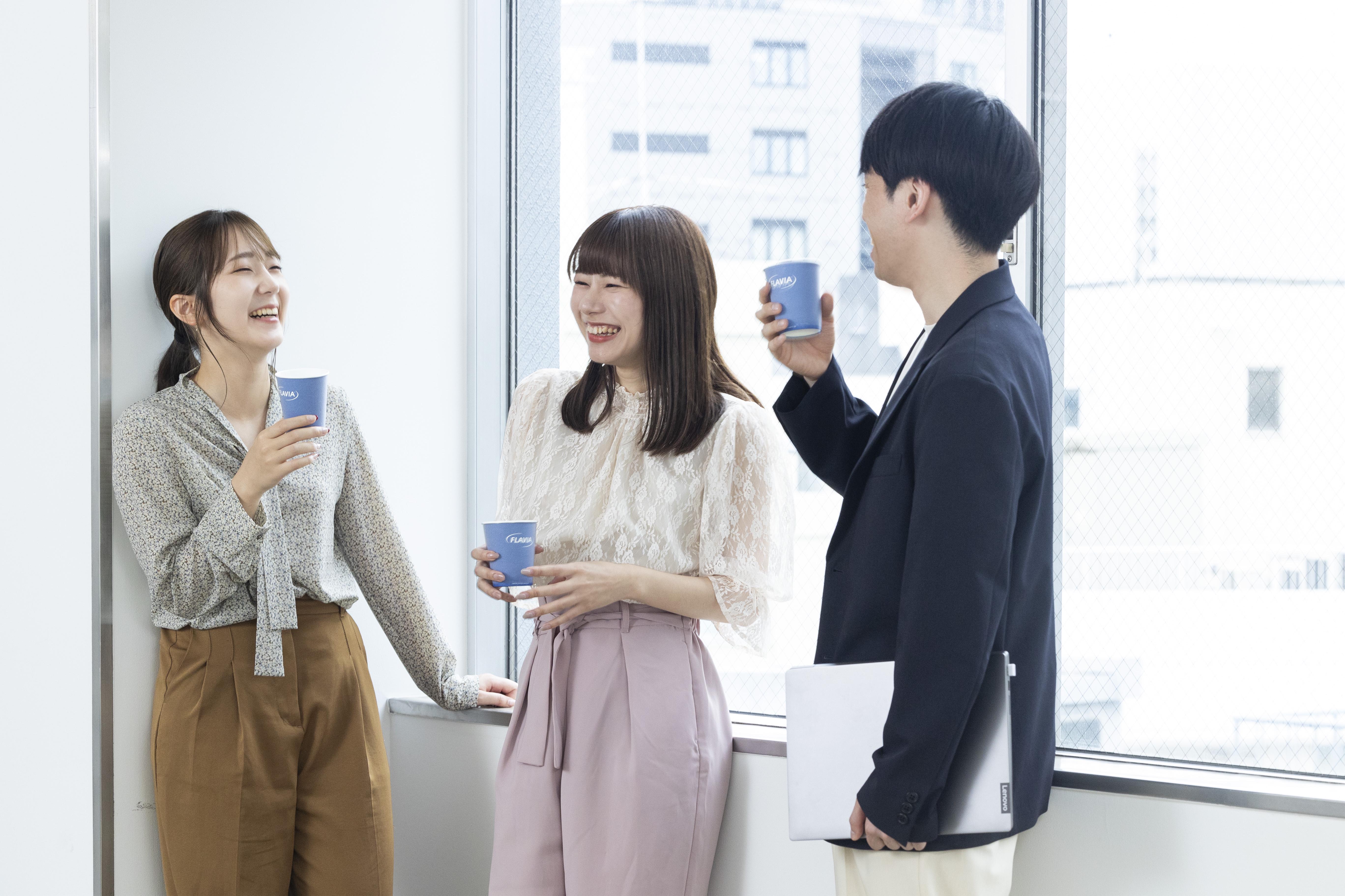 他部署のスタッフともコミュニケーションを取りやすいです。