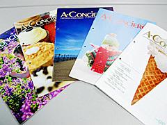 顧客宛の冊子を3ヶ月に1回自社にて発行！