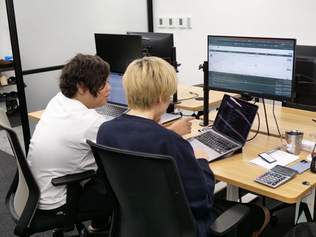 エンジニアチームも増員へ向けて個々のスキルアップへの意欲は強い。