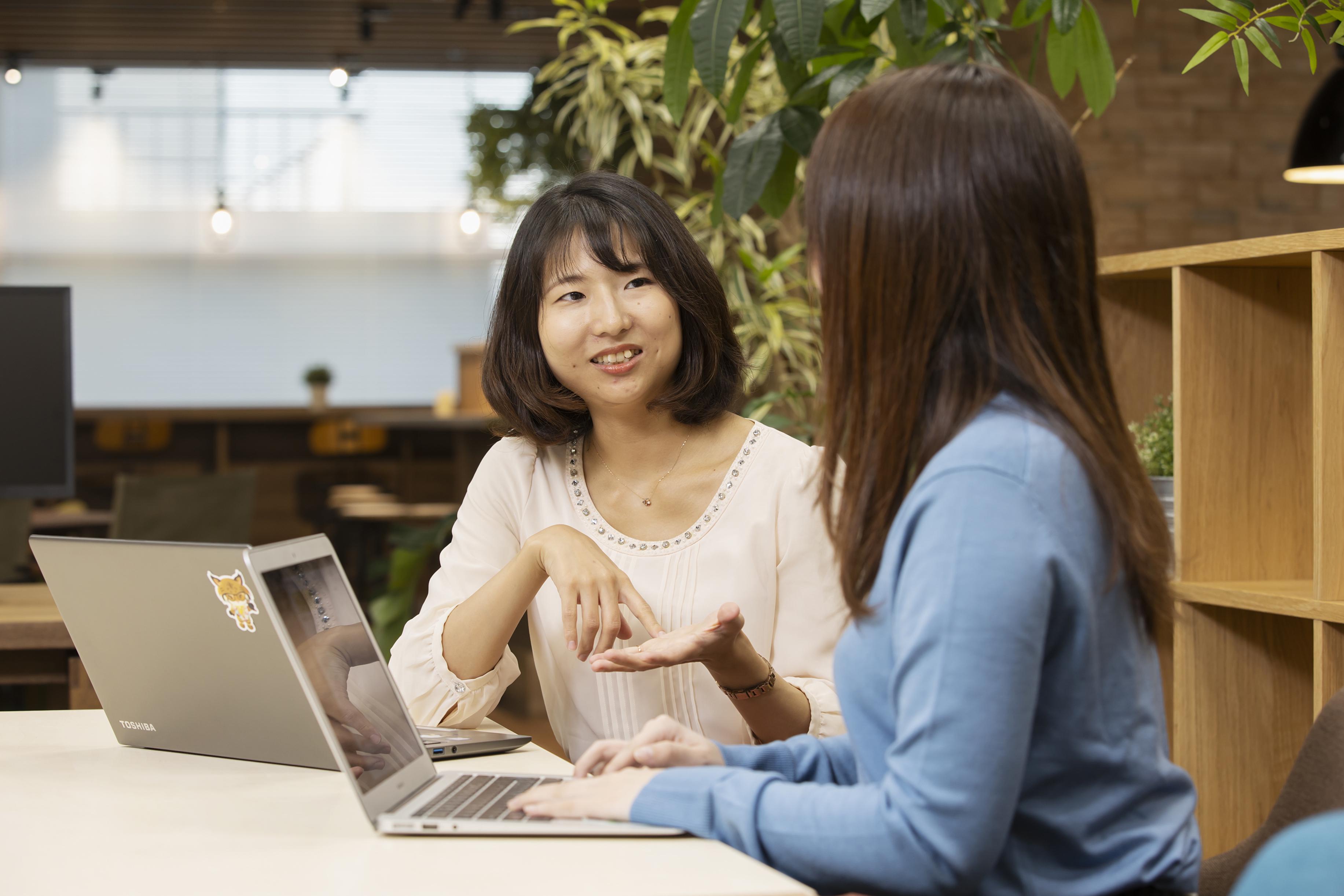 顧客に寄り添ったサービスを提供するため、社員同士の連携も密である。