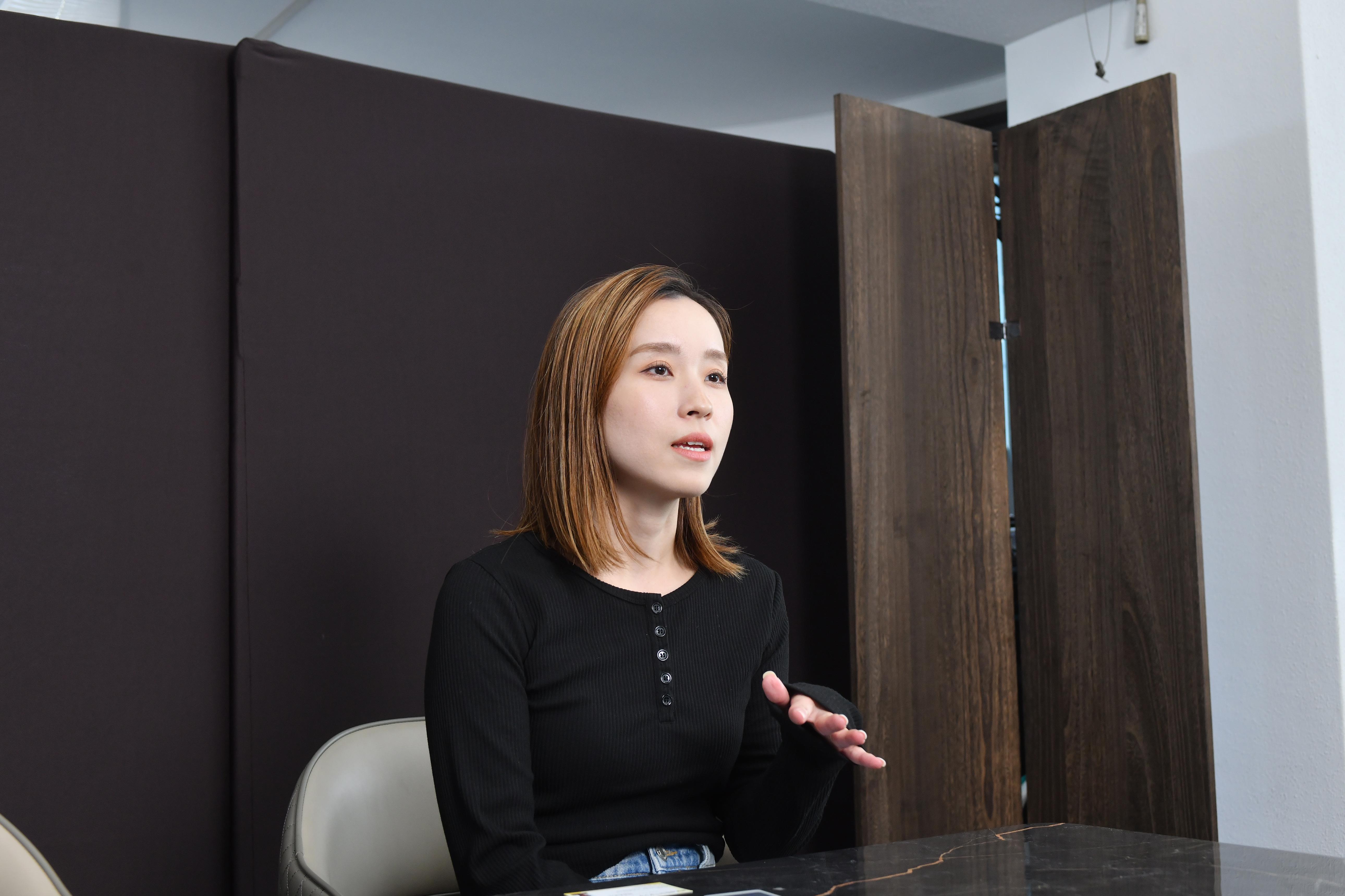 社風にマッチする社員を採用したいという思いから、面接では本音で語り合いたいと担当者は話す。