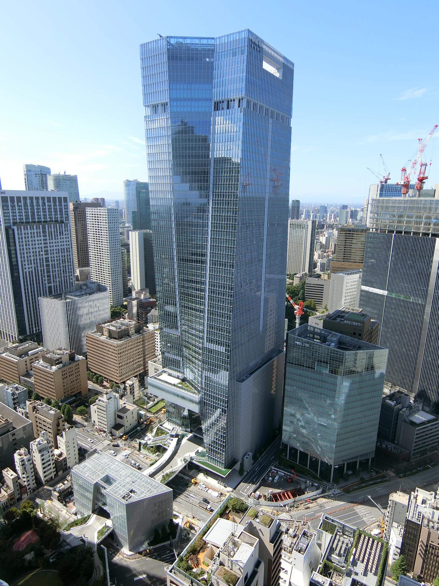 2024年春に事務所移転予定の虎ノ門ステーションヒルズ。