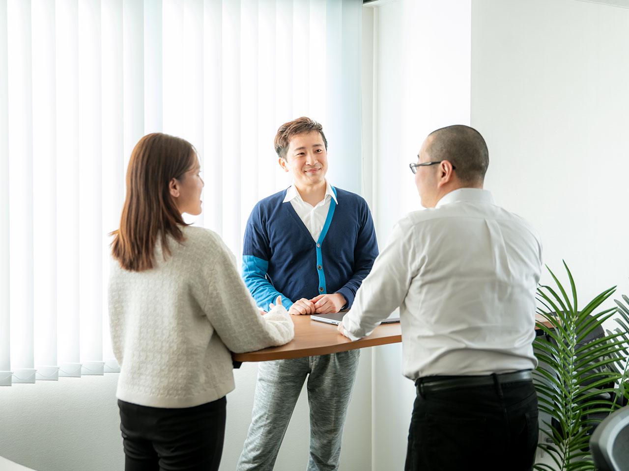 「ザ・面接」のようなものではなく、まずは気軽に遊びに来る感覚でOKとのこと。一度同社に訪れてみてはいかがだろうか。