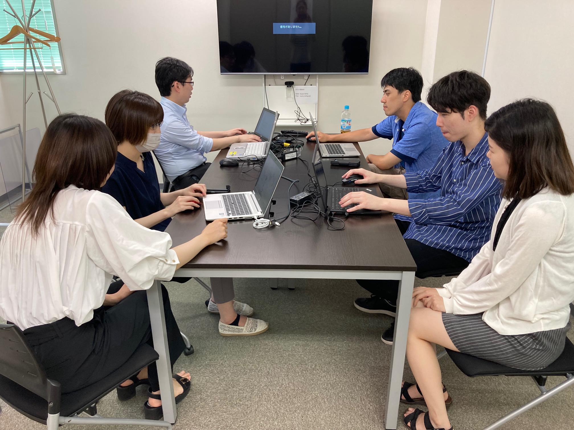 「Salesforce　社内勉強会」
毎週　社内講師にて実施