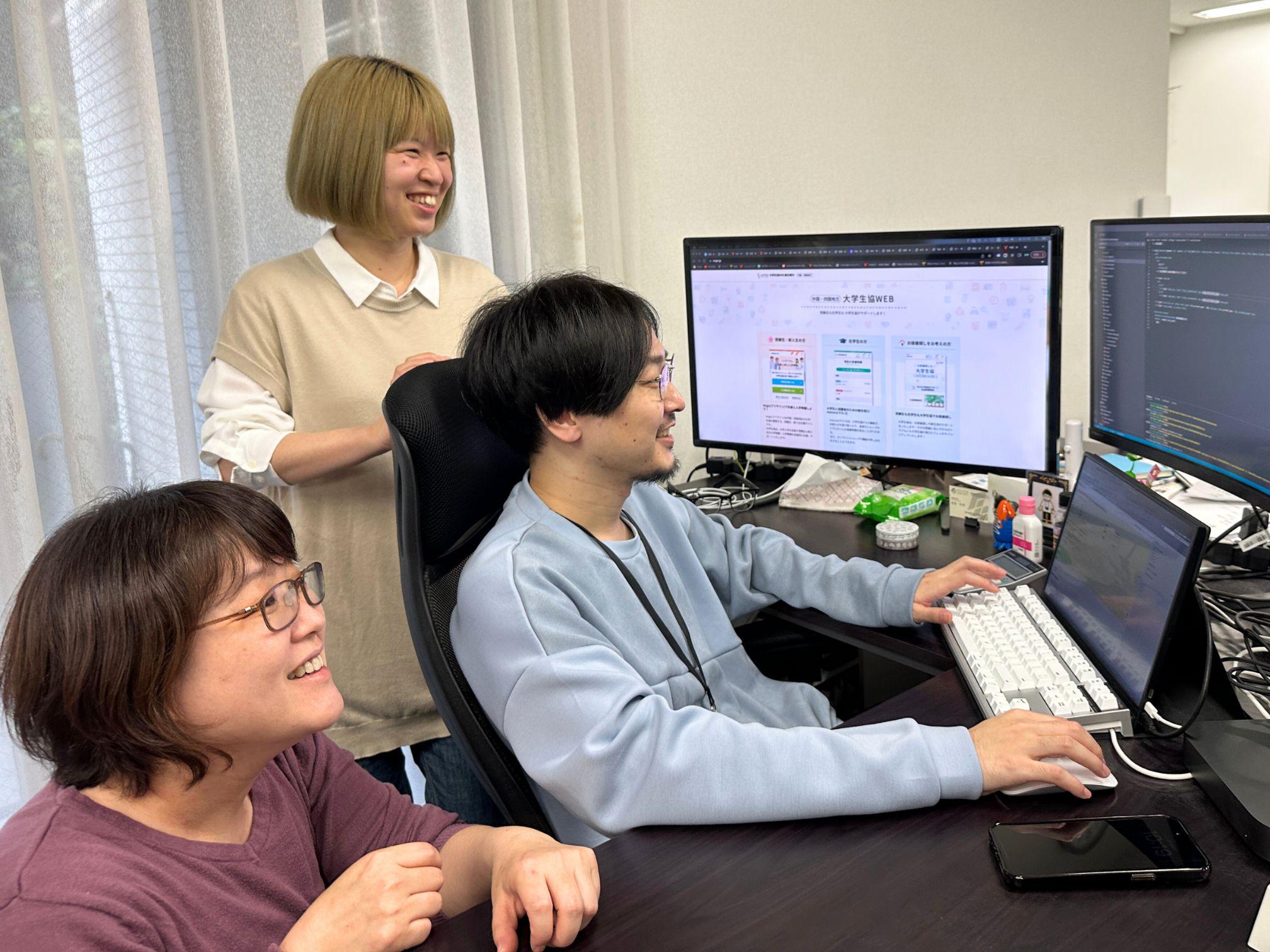 クライアントへのヒアリングから課題を発見して、最適なソリューションを企画・提案。