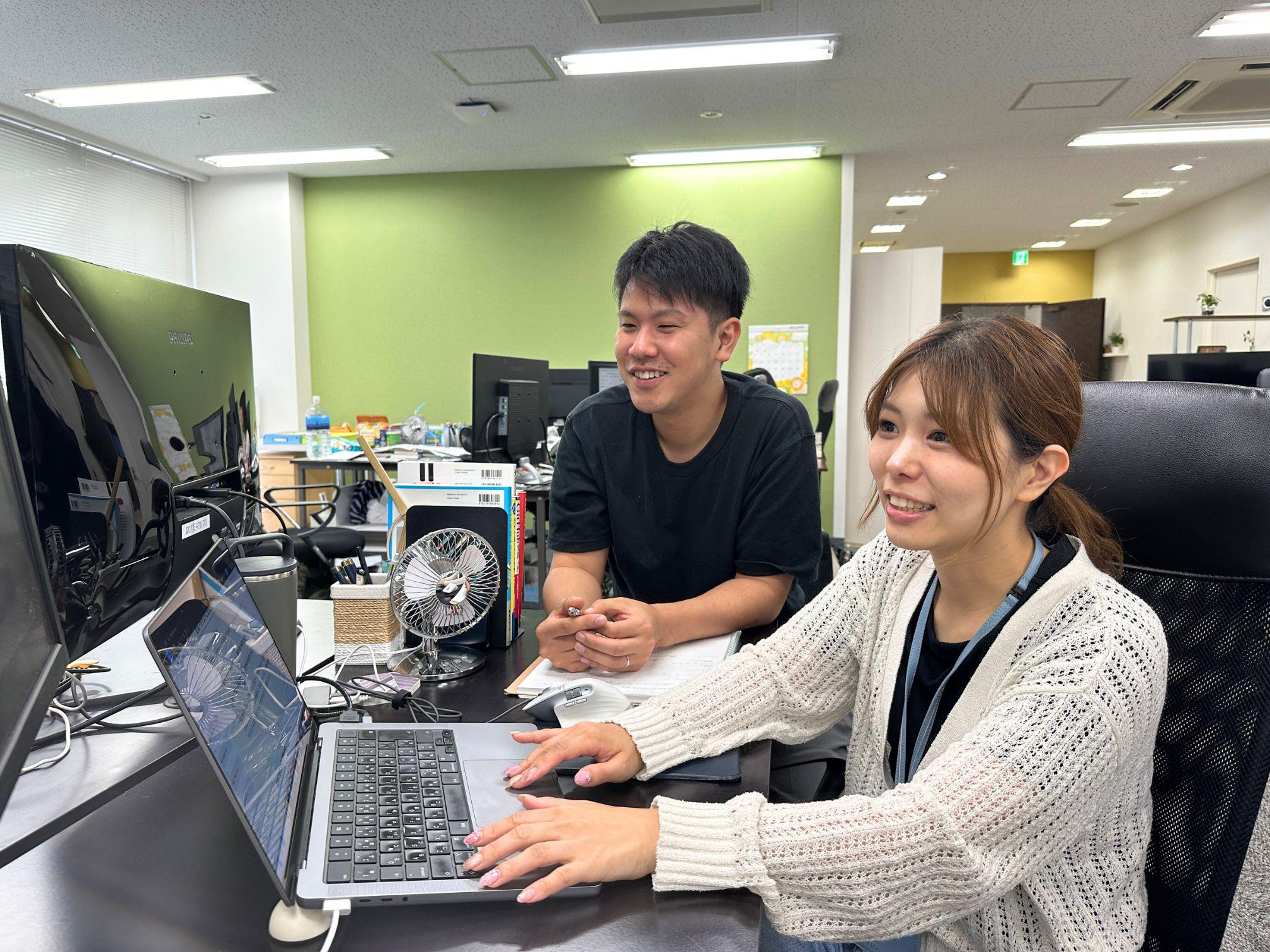 課題発見、企画、提案からシステム開発、運用、改善という全ての工程を手掛けるだけに、エンジニアの志向性に合わせたキャリアアップやスキルアップが望める。