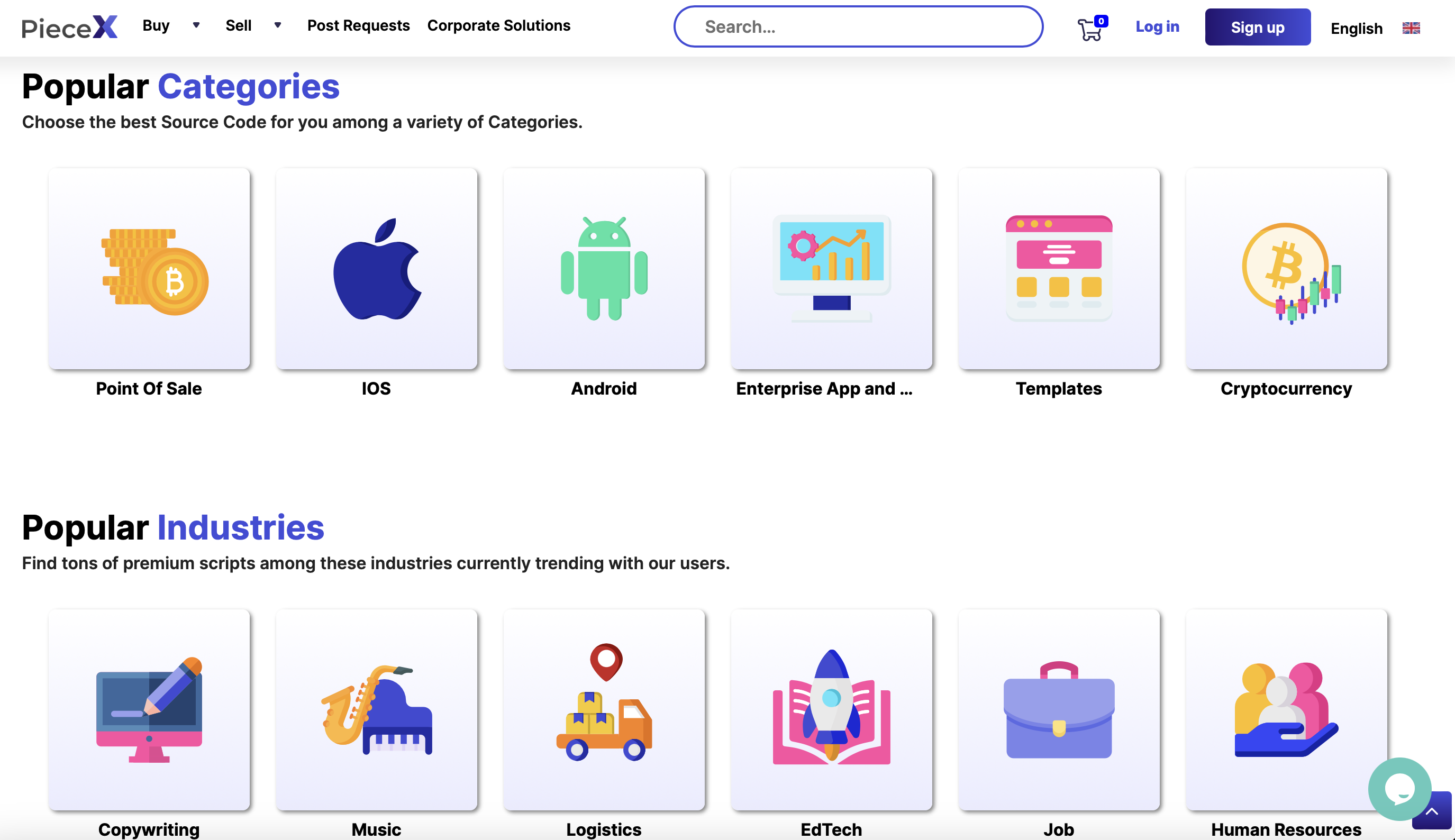 すべての産業、ずべてのカテゴリーを網羅