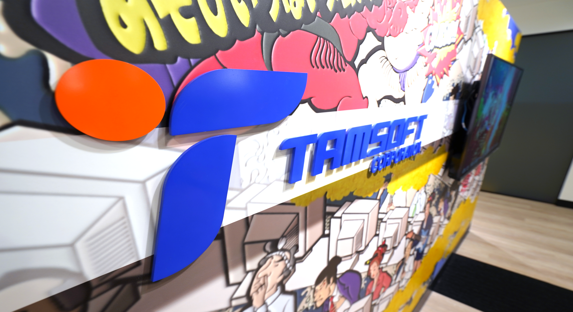 株式会社タムソフトは1992年6月設立。本社は東京・浅草にある。