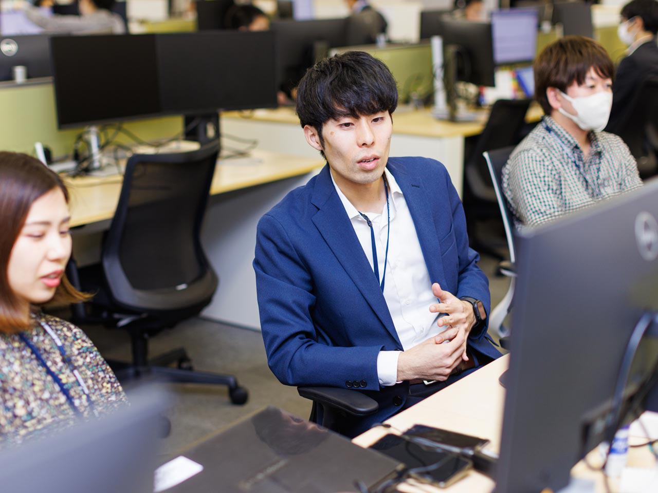 顧客の業務改善等の課題を解決するために、一人のエンジニアがアカウントSE、アプリケーションSE、プロジェクトマネジャー等、複数の役割をこなしてプロジェクトに貢献する「NCI-SE」という独自の人材像を策定し育成を図っているのが特色。