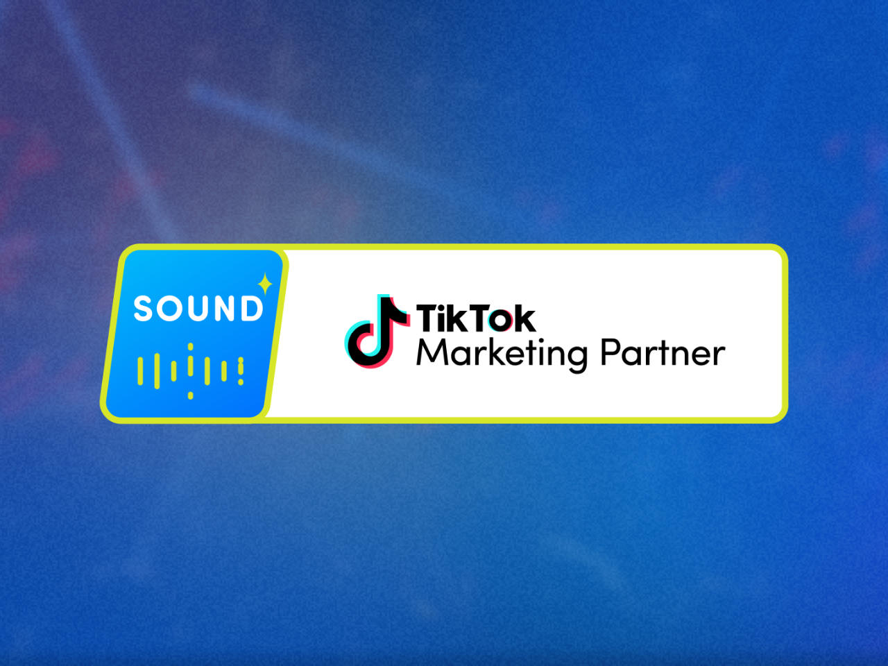 TikTok広告における数多くの楽曲制作の実績が認められ、TikTokマーケティングパートナープログラムにおける音楽領域の公認バッジであるSoundバッジを日本国内で初めて取得しました。