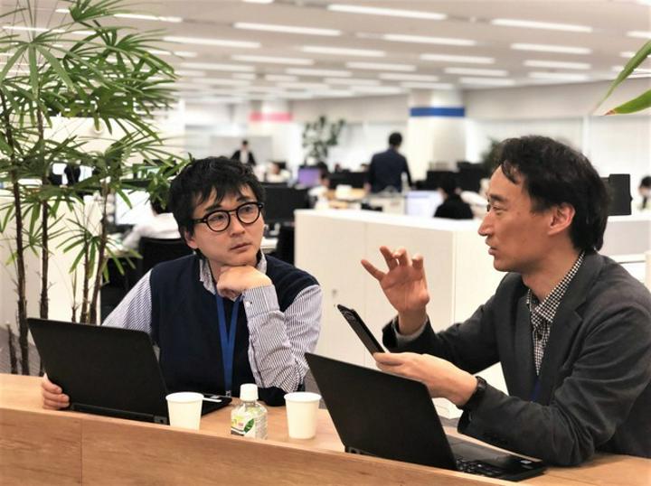 株式会社ゼンリンデータコムのインタビュー写真