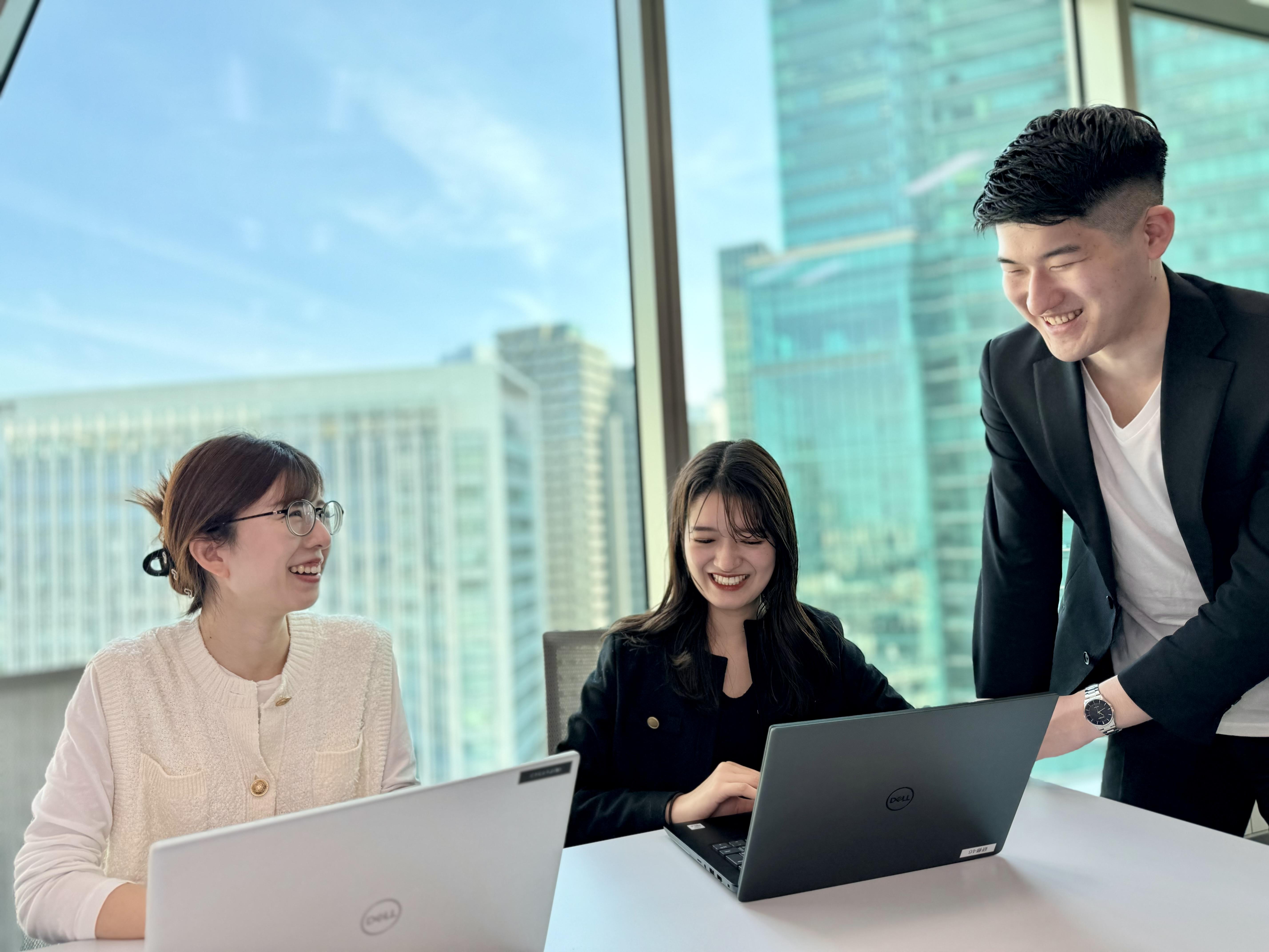 入社年次を問わず、大きなチャレンジができる環境です。