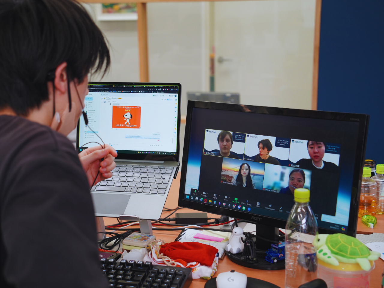 テレワーク導入で生産的かつ効率的な働き方を推進しています