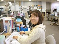 落ち着いた雰囲気の中、<br />あせらずに仕事に取り組める。<br /><br />