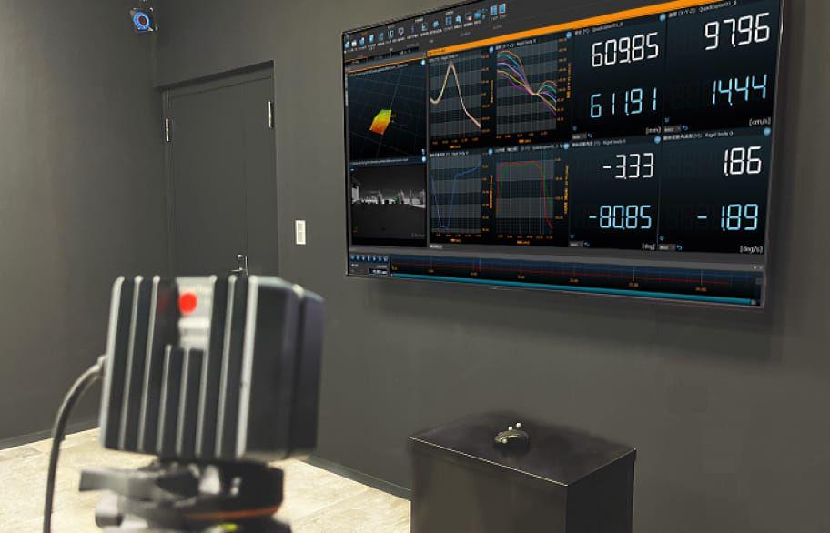 モーションキャプチャカメラと「SKYCOM」