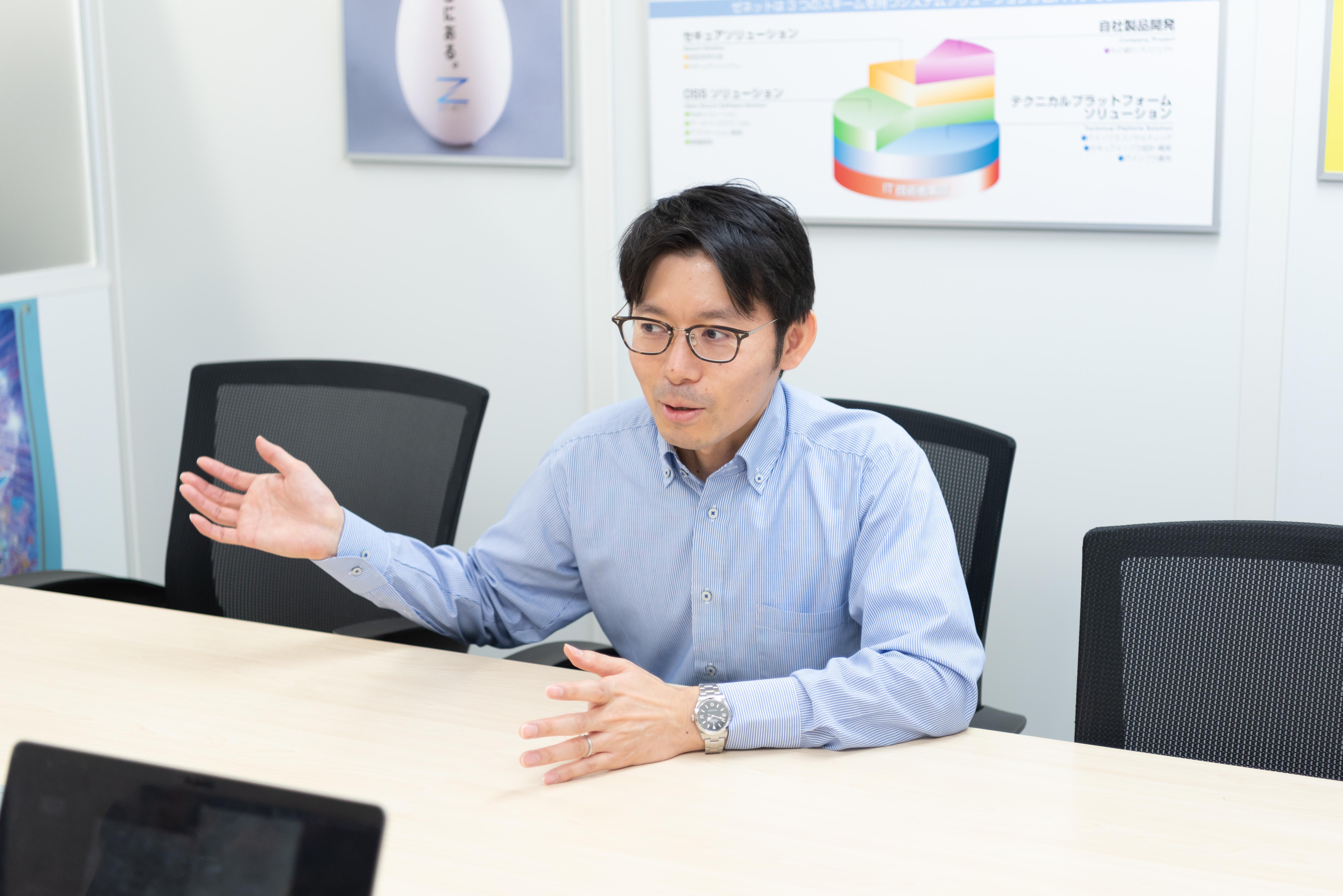 クラウド・ソリューション事業部の拡大を目指し、同社のソリューション力・技術力をエンド様向けに『直請負』で提供する事業形態への転換を目指している。