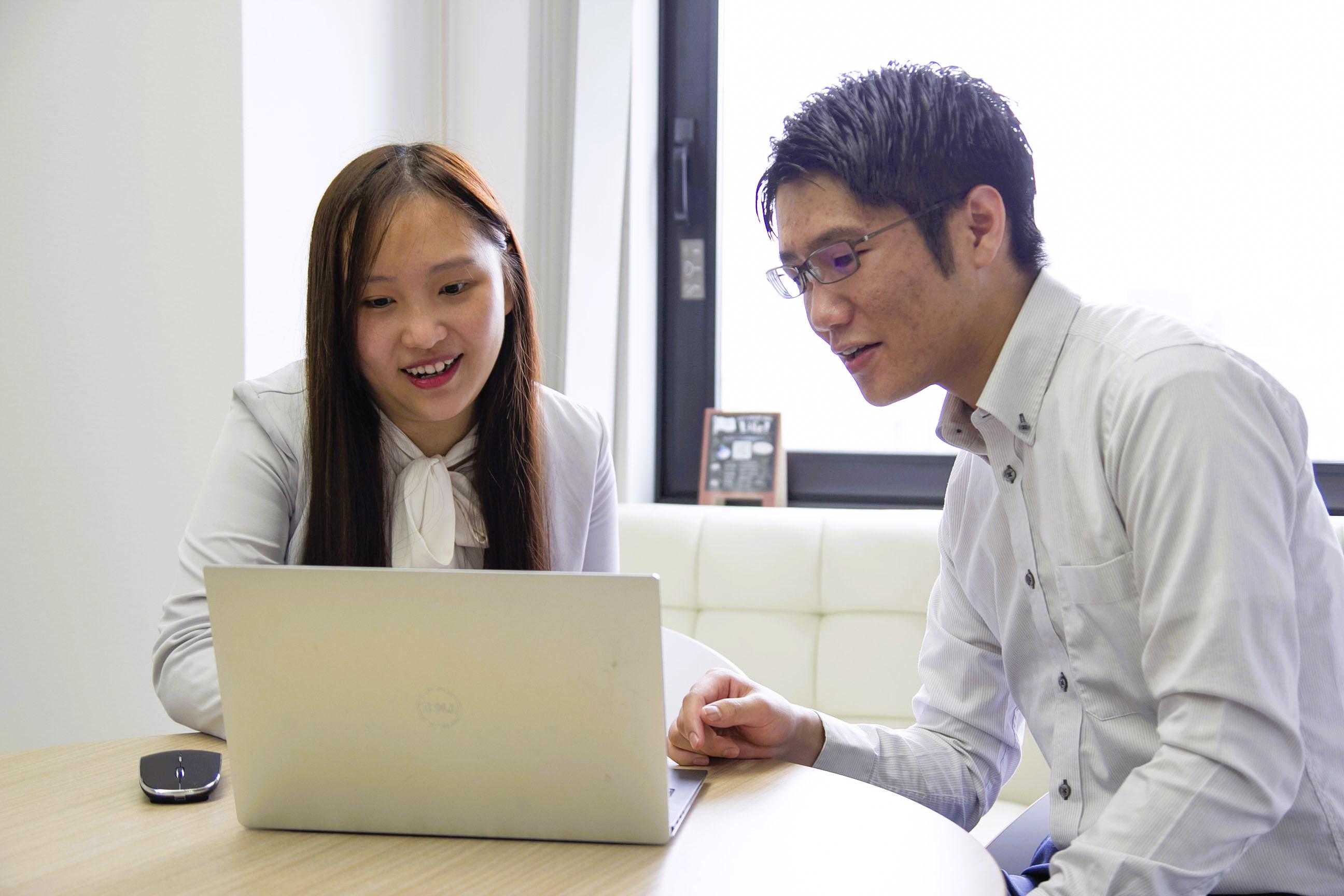 外国籍メンバーは日本語が堪能◎
英語が得意でなくても、多国籍な視点に触れながら安心して働ける環境です。