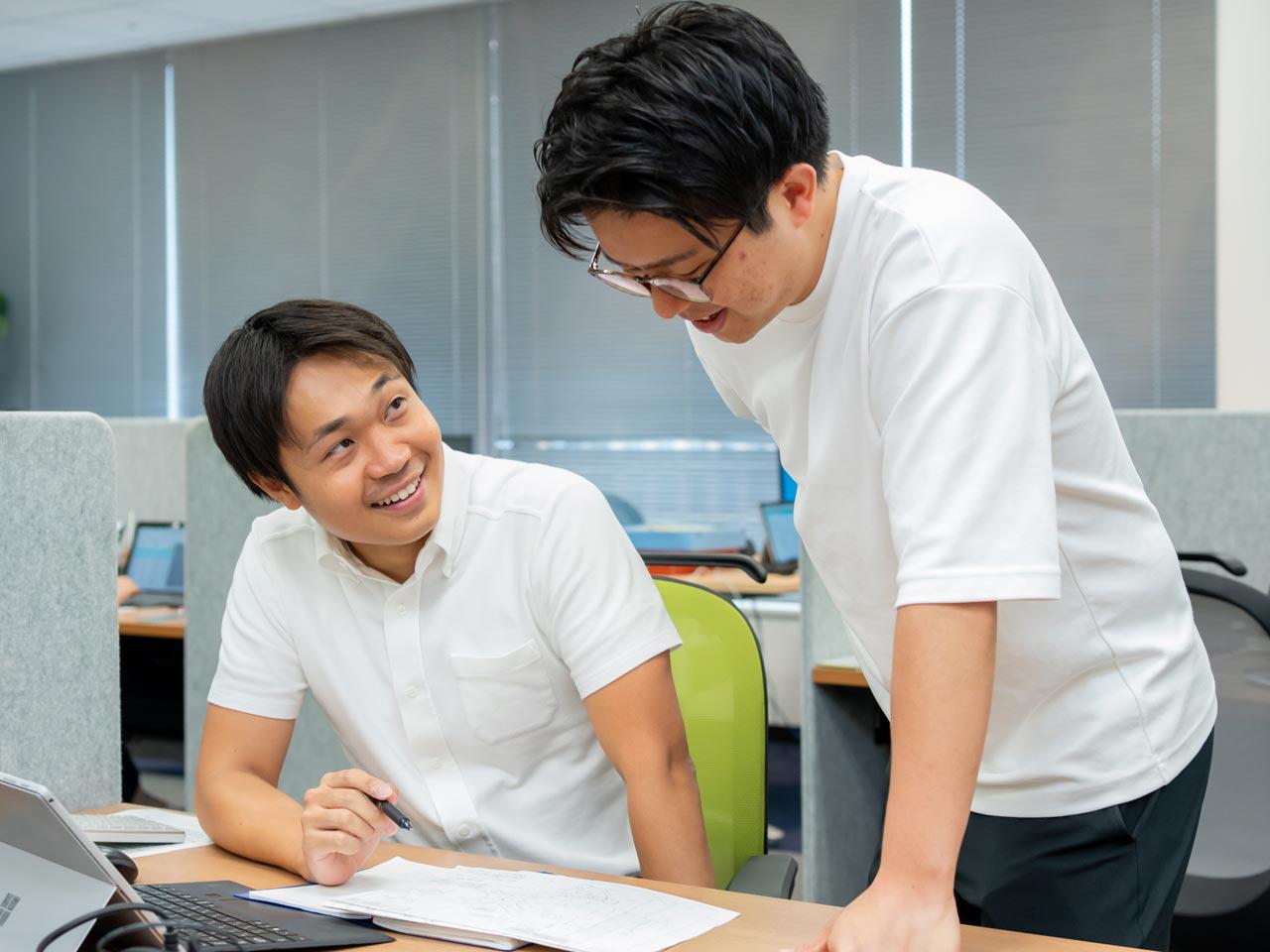 ユーザーを間近に感じながらシステムやITインフラ整備に携わりたいと思う方を求めている。