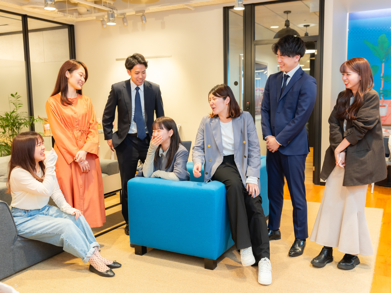 平均年齢27.9歳！
若手中心の組織です。