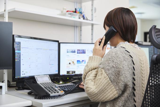 事業内容：高品質なWEBサイト制作のデザイナー部門