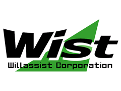 ロゴマークで使用されているWistという言葉は、「Will」と「Assist」の造語。