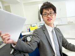 求める人物像は、率先して行動し、意欲をもって仕事を作っていける方。スキル以上に意欲を重視するという。