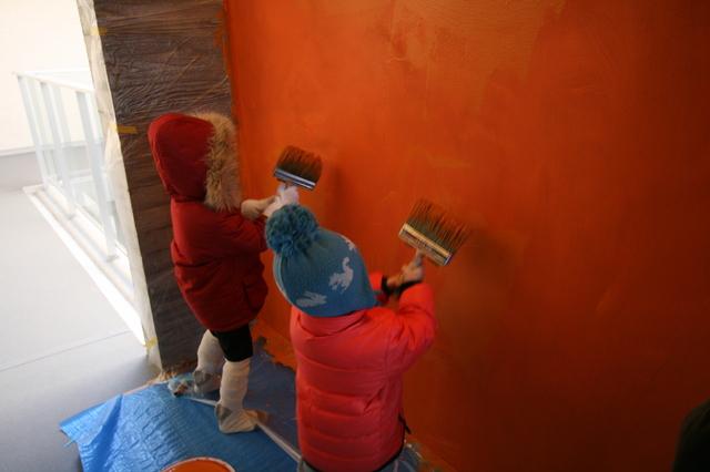 PORTER'S PAINTSのワークショップにはお子様も楽しそうに参加してくださいます。