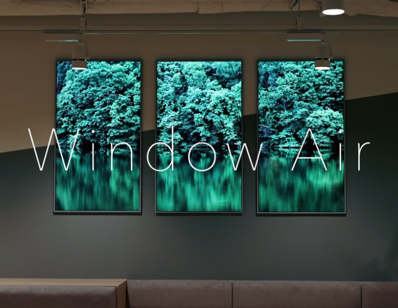 事業内容：風景を変える新しい窓「WindowAir」