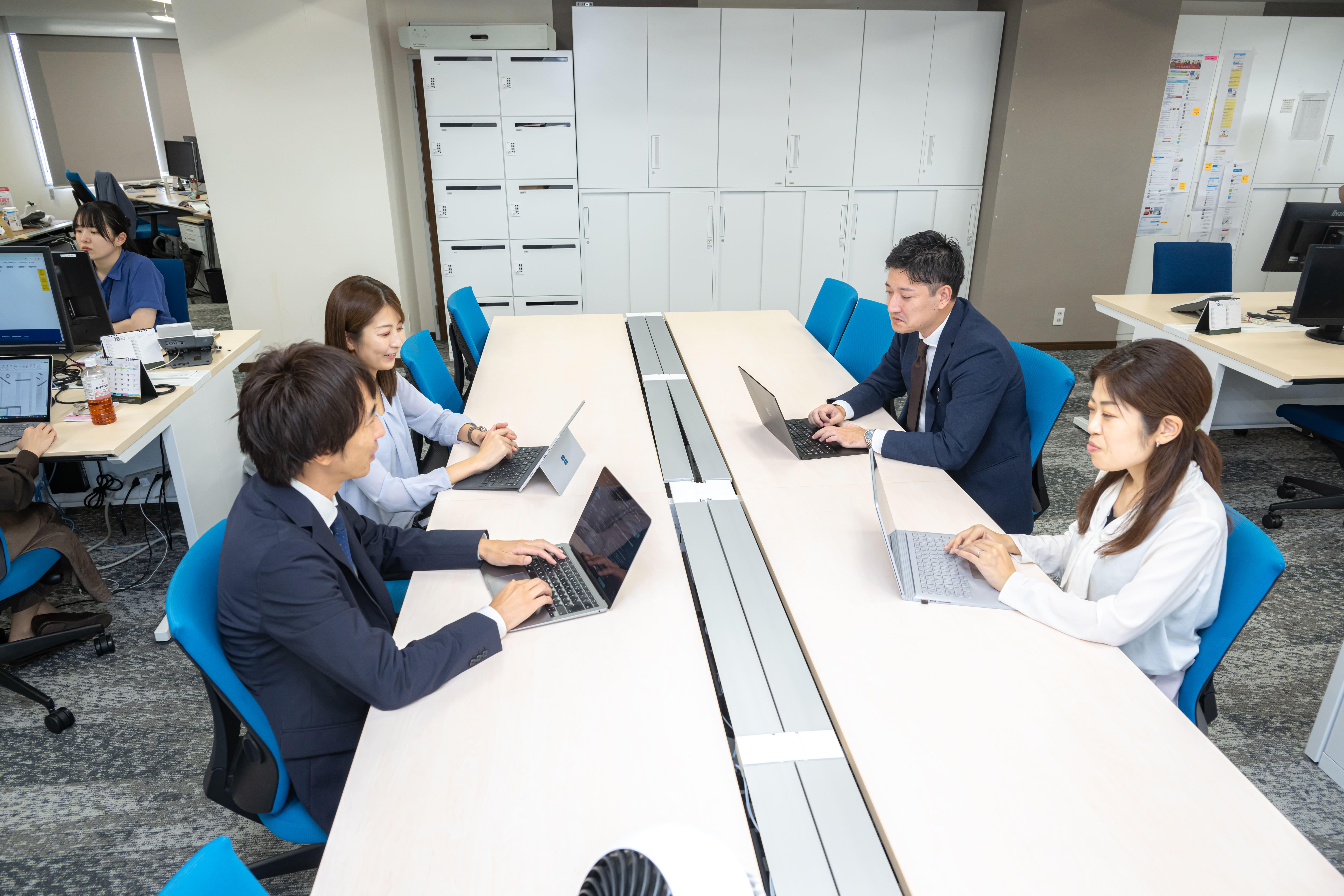 年功序列ではなく、年齢や社歴に関係ない評価制度が魅力！