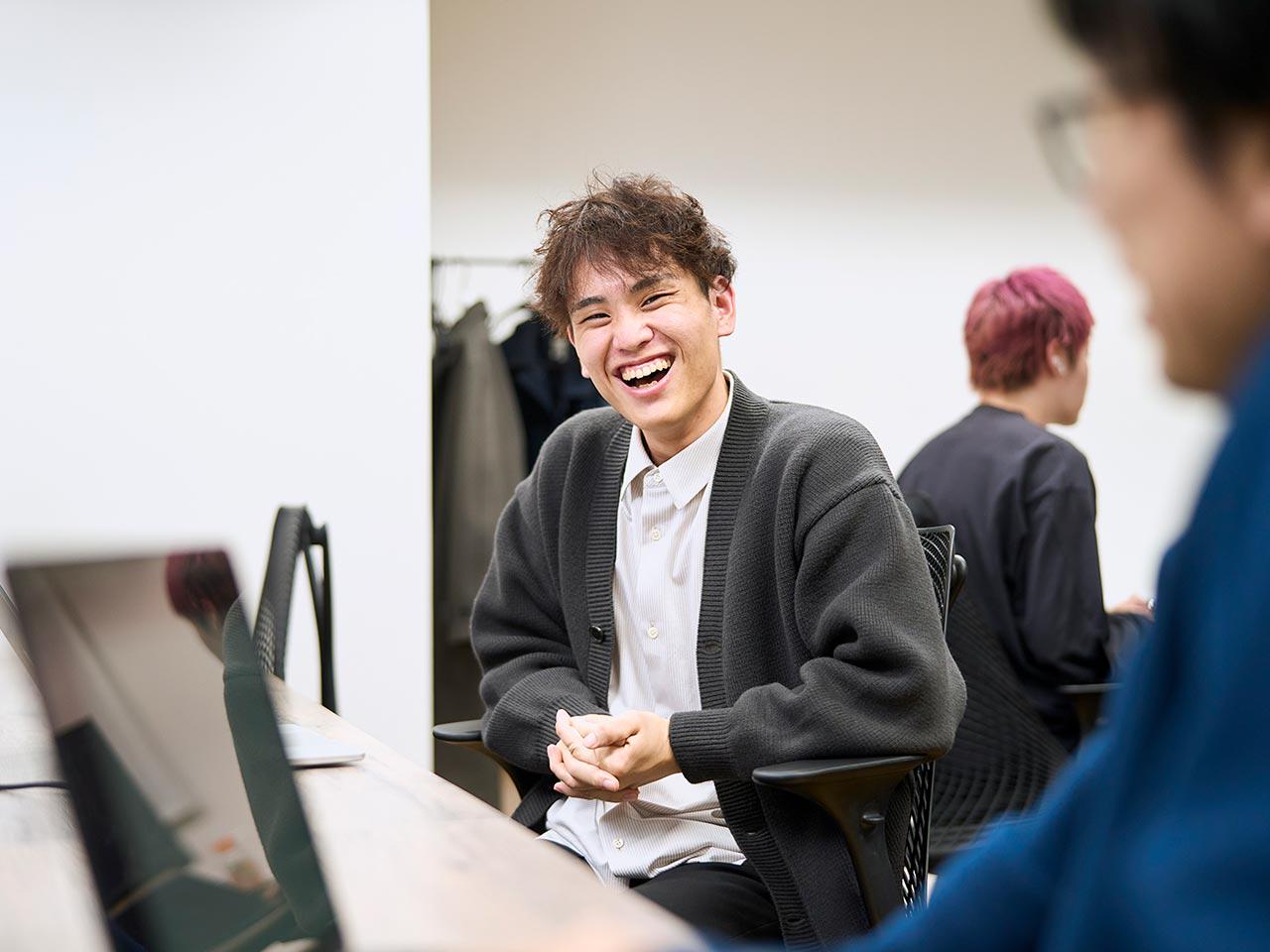 そんな同社が求める人材像は、素直で、当事者意識がある人だ。