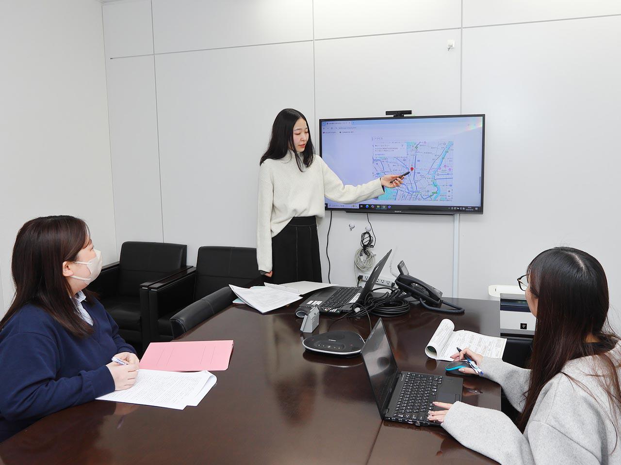 船舶を用いる海洋工事等の特殊性・専門性がある主要顧客との長年にわたる取引で業務内容を熟知し、信頼関係を深めている点が強み。