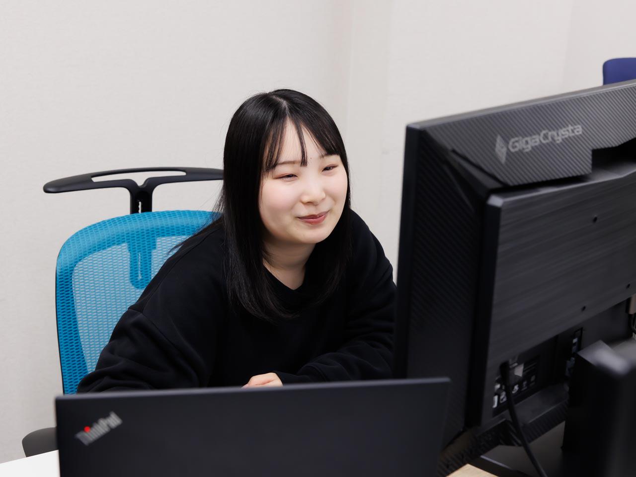 クライアントの課題・要望のヒアリングから設計、開発、テストまで一気通貫で携わる機会も多く、仕事の幅は広い。