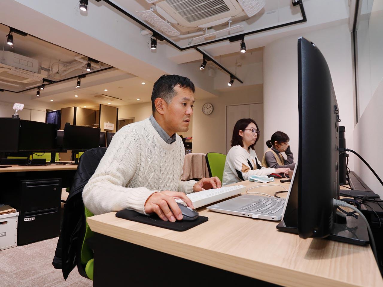 “数”ではなく“質”に重きを置く同社。クライアントからは一気通貫で臨機応変に対応する技術力と、メンバーの実直な姿勢が高く評価されている。