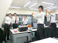 オフィスにはいつも“元気”がみなぎる。<br /><br />