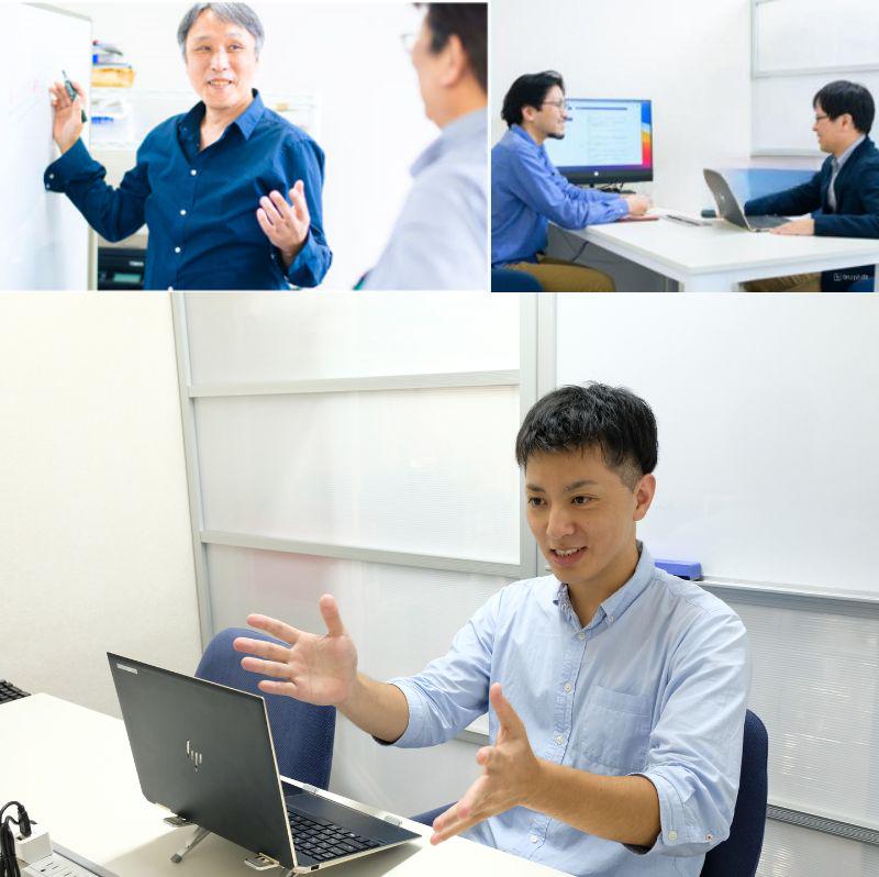 フラットな組織運営で理念の実現を目指す。