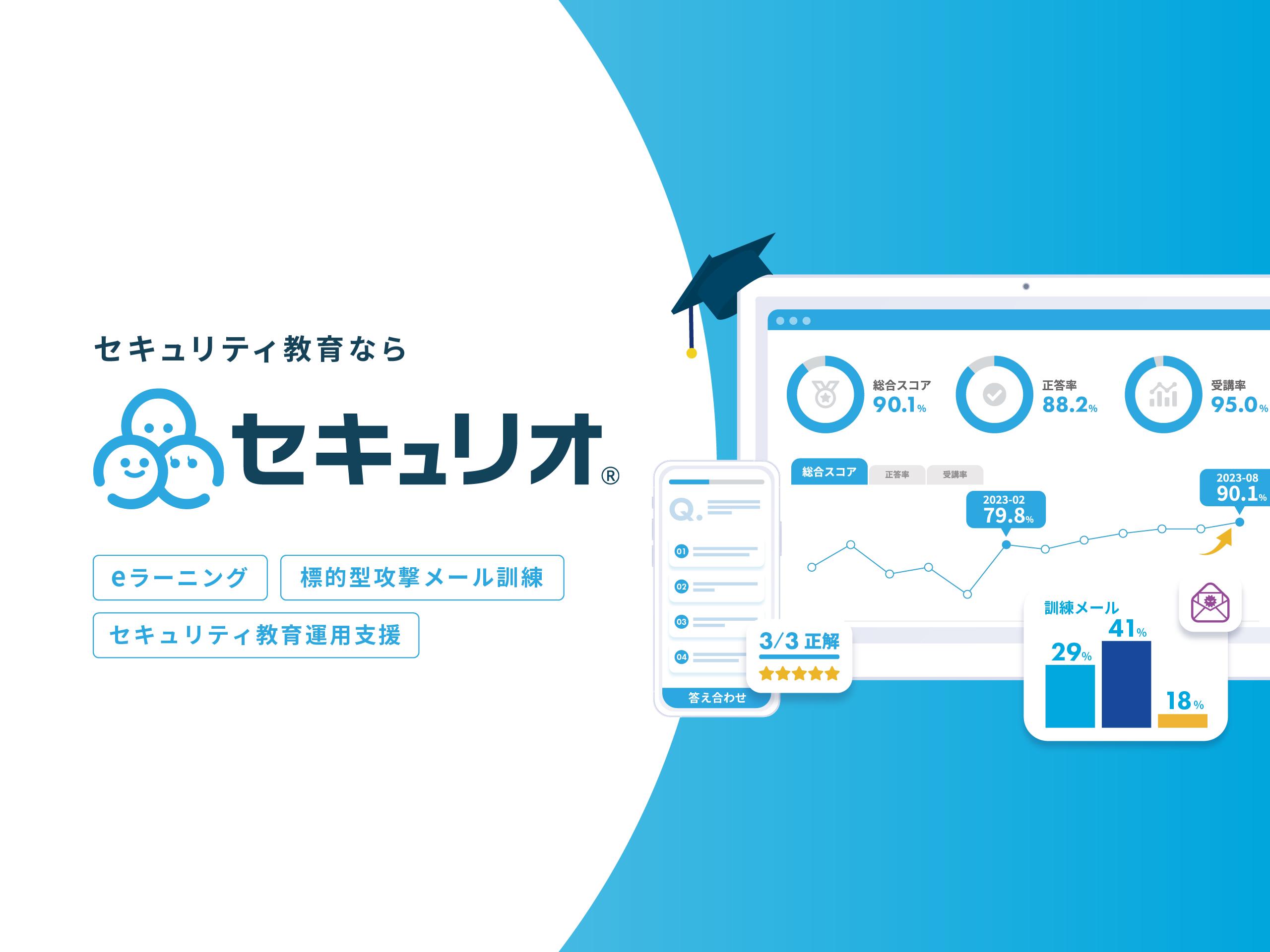 事業内容：セキュリティ教育クラウド『セキュリオ』