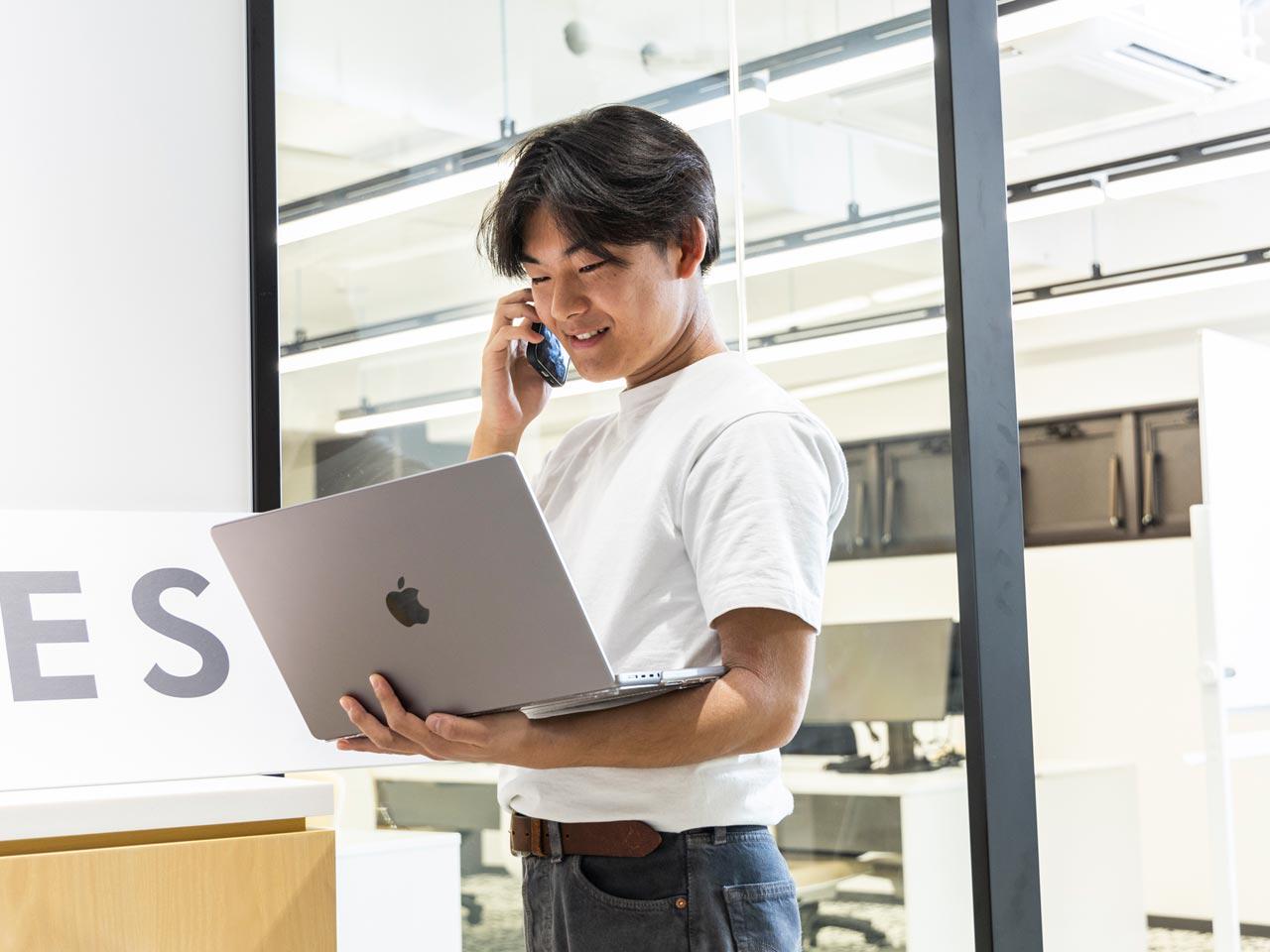 同社の強みは、アプリケーションからモデルまでの開発域の広さ、そして一気通貫型で伴走する姿勢である。この点を評価され、クライアントと共に課題を解決する関係性を築いている。