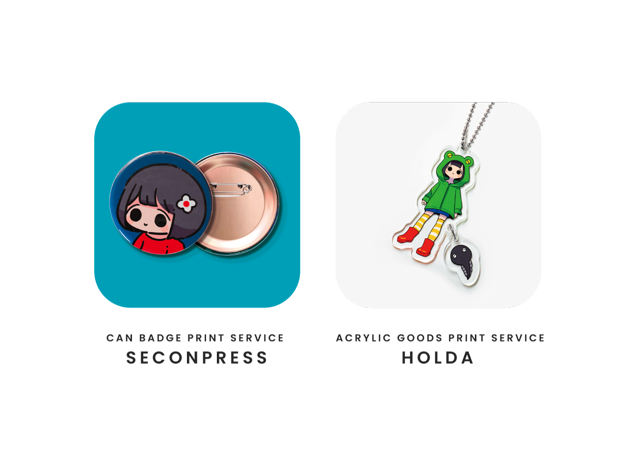 事業内容：ユーザ数53万人！画像1枚で誰でも簡単にグッズが作れるサービス