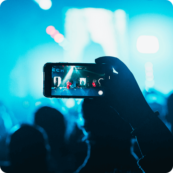 事業内容：音楽業界向けコンテンツ配信プラットフォーム