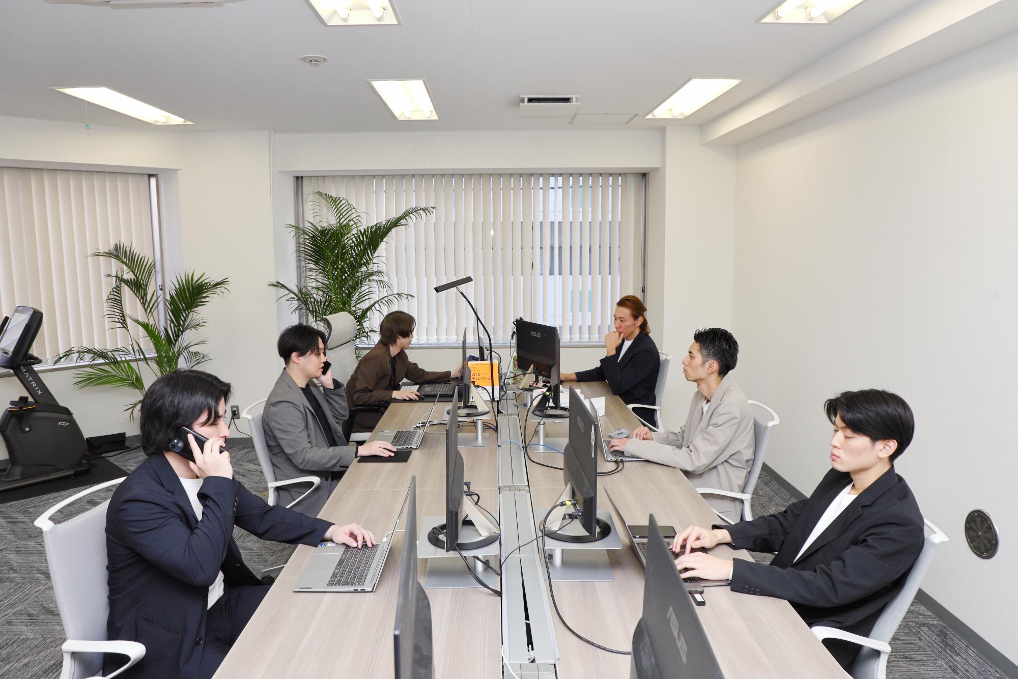 事業内容：WEB集客の課題を解決するデジタルマーケティング