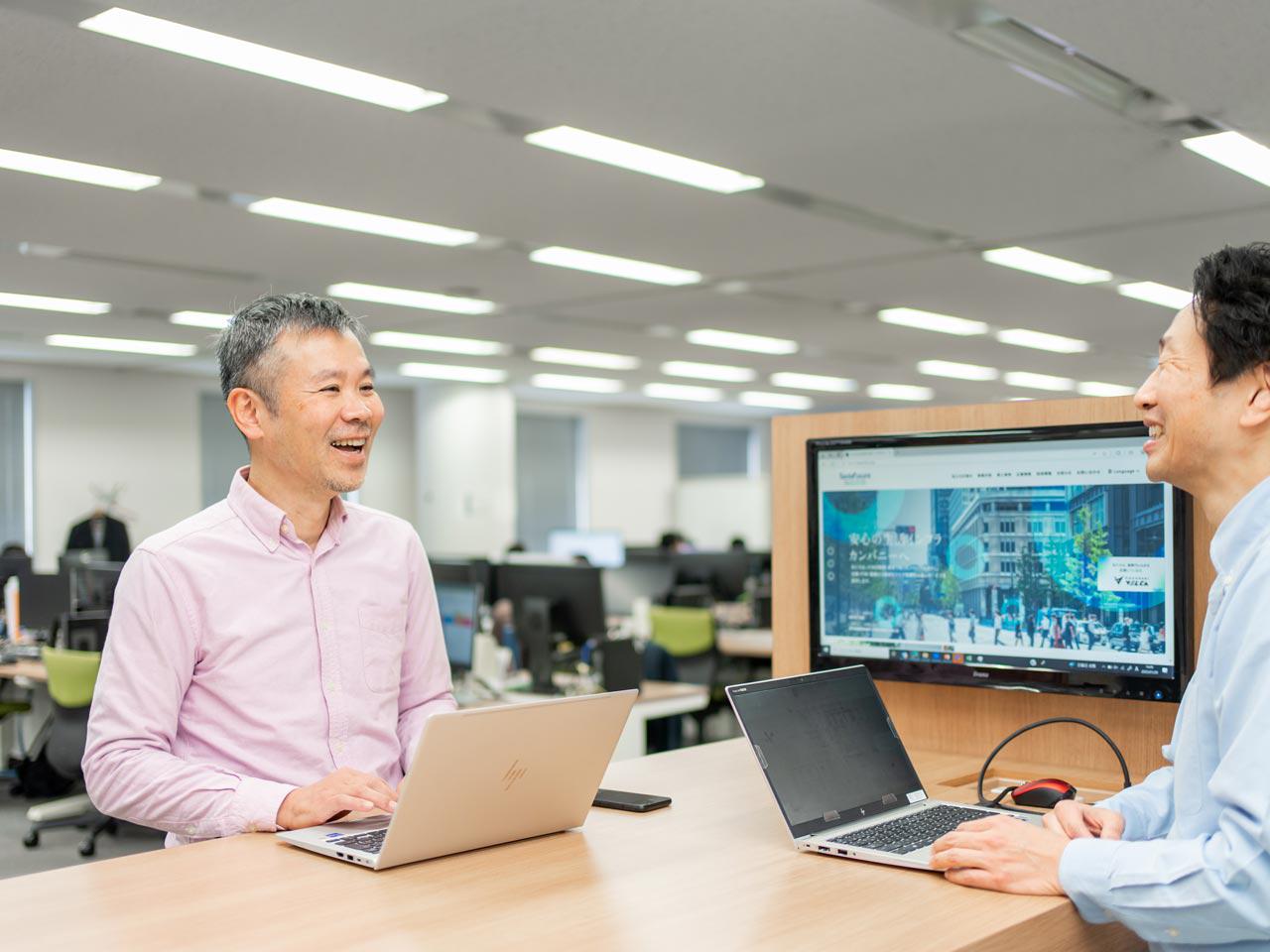 柔軟性やスピード感があり、立場に関係なく誰もが手を挙げられる風土がある。