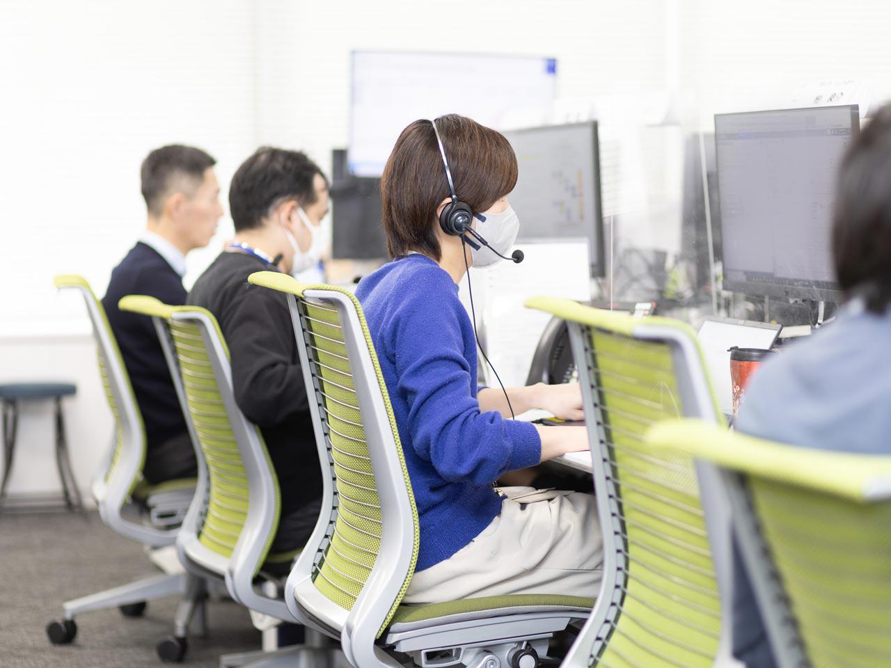 同社は、コールセンター業務やバックオフィス業務のアウトソーシングサービスをメインとしており、札幌市内の2カ所の拠点で、全国のクライアントから業務のアウトソースを受けている。