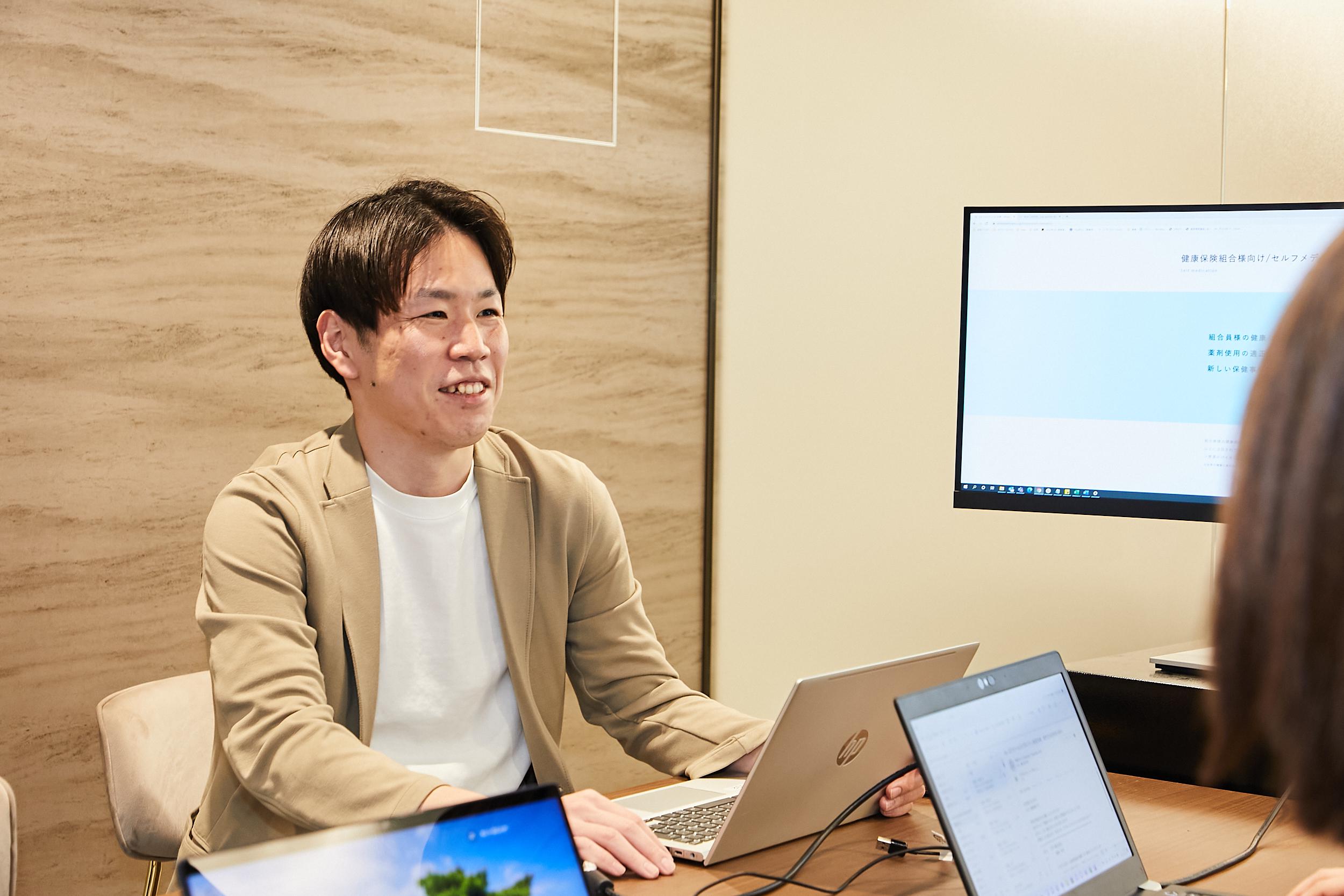 事業内容：健康保険組合向け人材派遣事業